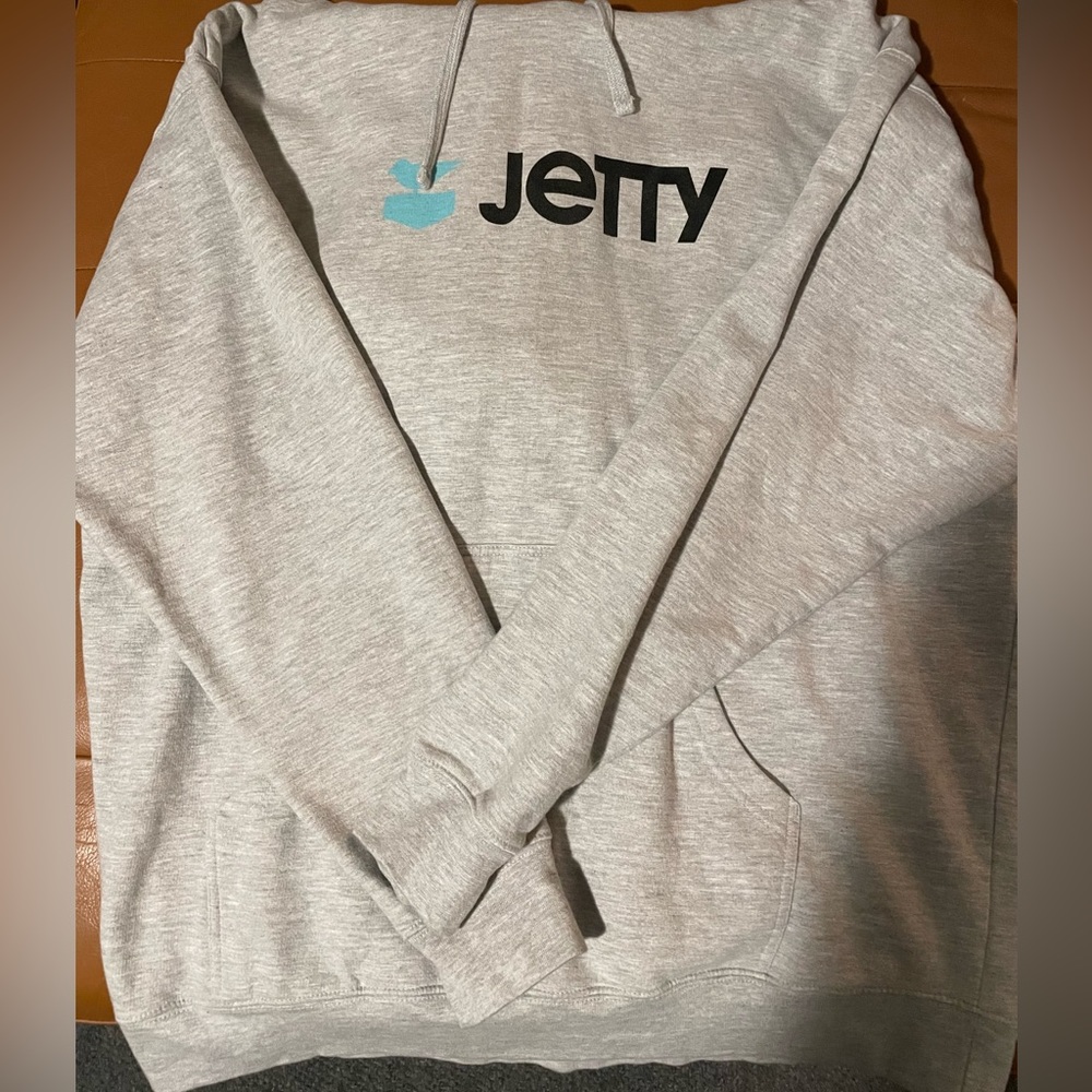 Men’s XL Jetty Hoodie, Gray.